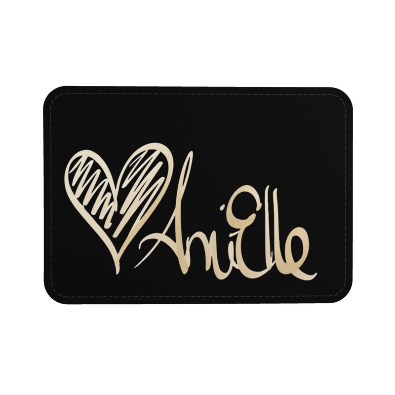 Large Shopper Bag | Black | Leather | Gold |