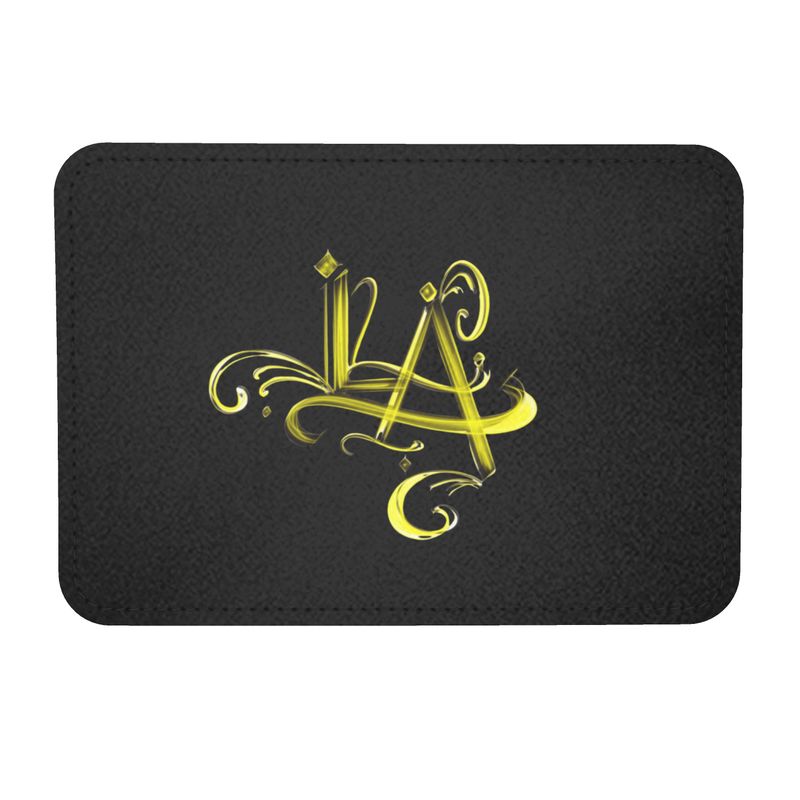 Crossbody Bag | Black | Leather | Gold |