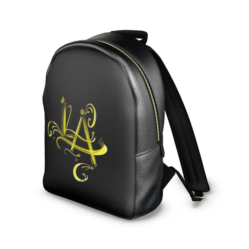 LA | Backpack | Gold | Leather |