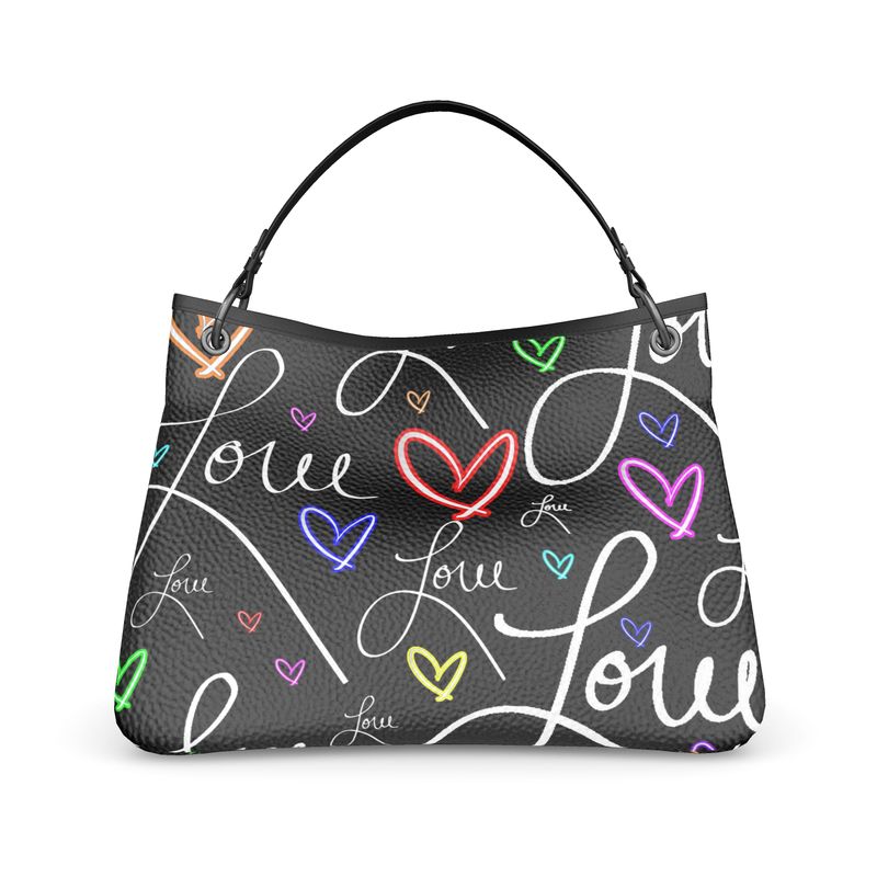 LoveAriElle | Slouch Bag | Multi Color | Leather |