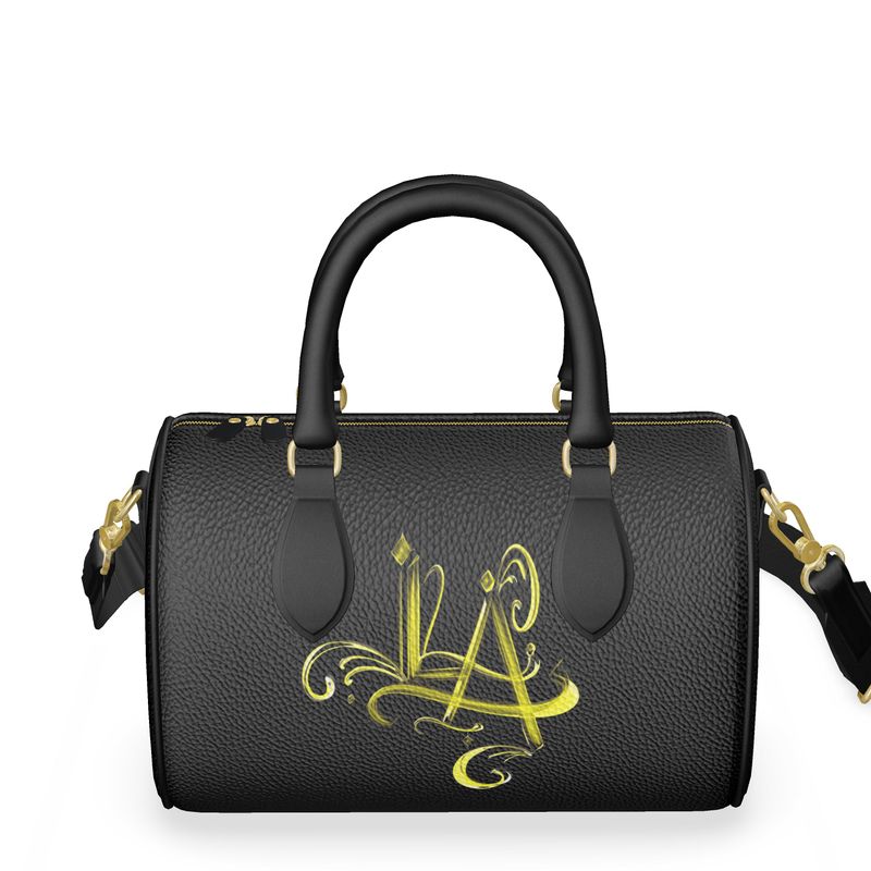 LA | Mini Duffle Bag | Leather | Gold